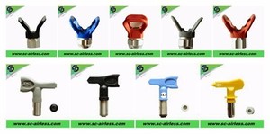 Pièce pulvérisateur à chaud pièces pièces détachées pistolet à peinture APPARTEMENT TIP - Product Image 6