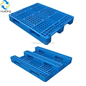 Euro Single Faced Racking Hochleistungs-Spritzguss Lager Paletten regal HDPE Material Kunststoff palette