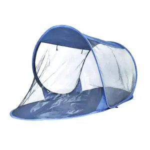 Enkele Blow Up Folding Picknick Onderdak Familie Camping Wandelen Tactische Outdoor Pop Up Mesh Klamboe Tent