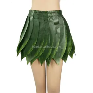 BOSHENG LI LEAF SKIRT HOT SALES FOR PARTY DECORATIONS HULA SKIRT