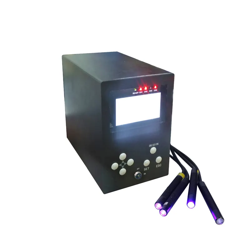 Masaüstü uv kürleme makinesi yüksek tepe işınlama 365nm led uv lamba Spot UV makinesi