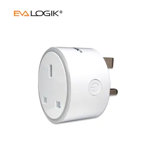 Britannique Normes Smart Plug Outlet, Mini Sans Fil Z-wave Prise Intelligente Prise, Interrupteur On/Off, sans Hub Nécessaire