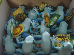 स्क्विशी जानवरों रबर मेंढक खिलौने बच्चों के लिए - Product Image 5