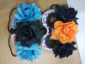 Disfraces <span class=keywords><strong>de</strong></span> <span class=keywords><strong>Halloween</strong></span> Mardi Gras máscara <span class=keywords><strong>de</strong></span> la mascarada mexicana Día <span class=keywords><strong>de</strong></span> <span class=keywords><strong>los</strong></span> <span class=keywords><strong>muertos</strong></span> calavera <span class=keywords><strong>de</strong></span> azúcar antifaz - Product Image 3
