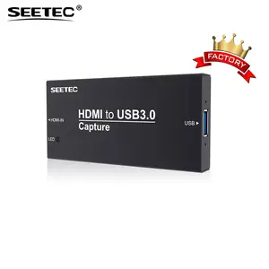 Seetec aluminum case design 1080p/60 hdmi to usb video capture card