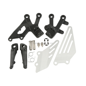 แป้นพักเท้าหน้า XF-070-MB,ตัวยึดที่พักเท้าเหมาะสำหรับ Kawasaki Ninja <span class=keywords><strong>ZX12R</strong></span> 2002-2005 04 - Product Image 3