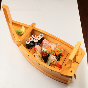100% naturale di bambù barca di sushi fornitori di oro - Product Image 4