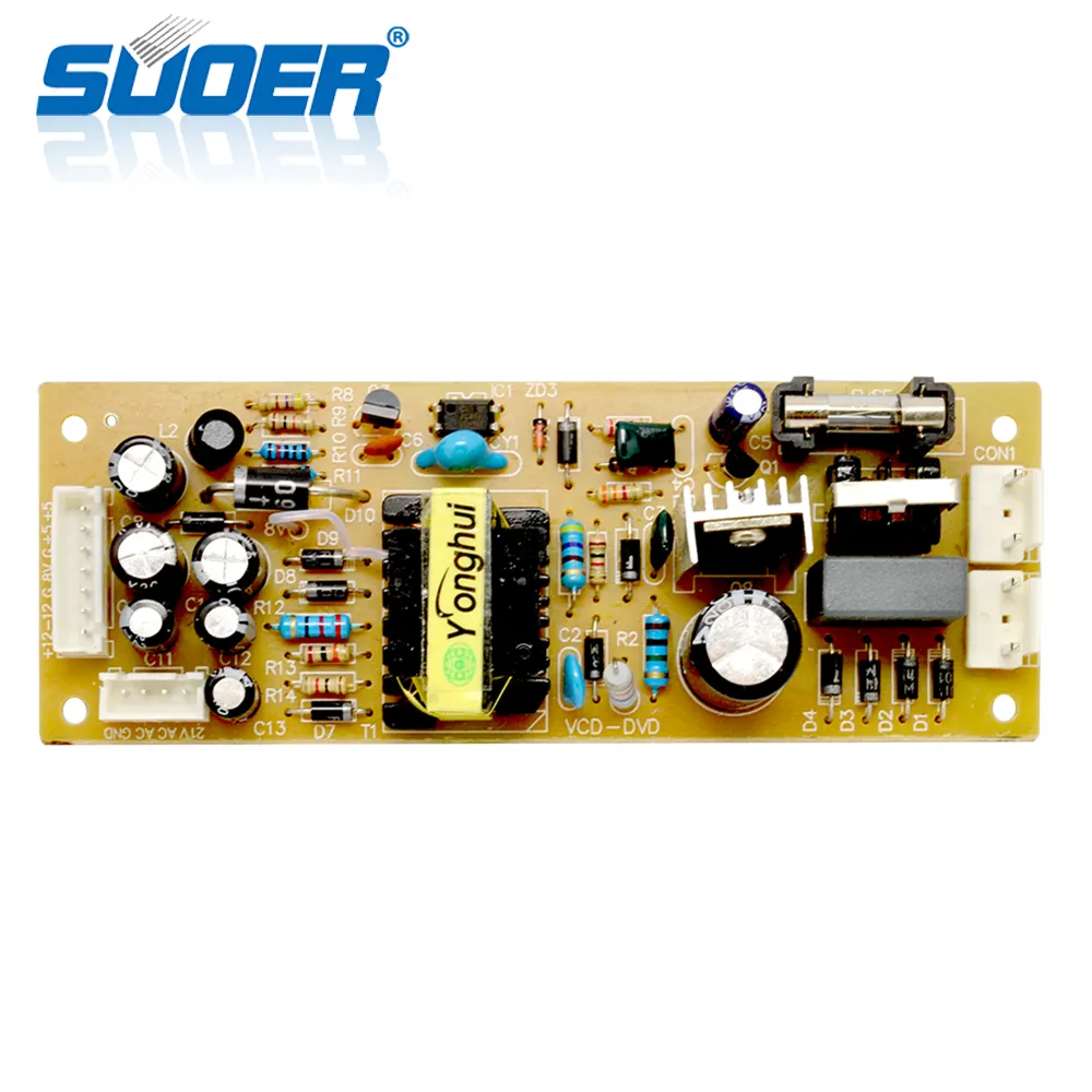 Suoer Low Price DVB DVD VCD Three In One Power Supply Board