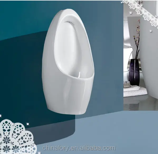 Urinoir de salle de bain en céramique OEM/ODM pour homme, urinoir de toilette suspendu au mur