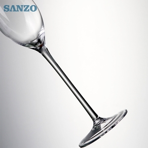 220 ml handmade glass Sanzo no lead tops champagne flutes - Product Image 4