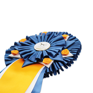 Pet Events Dog <strong>Horse</strong> Show <strong>Rosette</strong> Printed Award Ribbon <strong>Rosette</strong> - Product Image 5