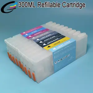 Compatibile per Epson Stylus 4880 7880 9880 Cartuccia di Inchiostro Riutilizzabile Fabbricazione T6041