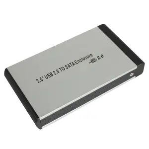 Hard Disk portabel eksternal 2.5 inci Hdd kandang Usb 3.0 Hard Disk Internal Sata 500gb 1tb 2tb harga grosir Usb Aluminum