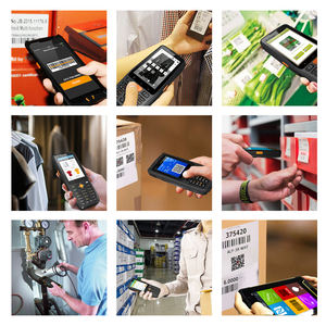 <span class=keywords><strong>PDA</strong></span> Android kasar dengan 13.56MHz NFC pemindai kode batang genggam Terminal <span class=keywords><strong>Data</strong></span> koleksi stok tersedia - Product Image 4