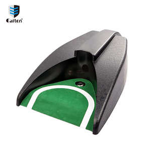 Dispositif de retour automatique de balles de golf pour bureau, personnalisé en usine, avec coupelle de putting intégrée, aide à l'entraînement de putting sur green avec retour automatique - Product Image 3