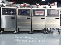 Friteuse à pression à gaz en acier inoxydable certifiée CE, machine à frire le poulet, machine à broaster