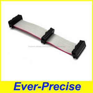 Suministro de IDC cable doble raw16P IDC cable 2.54/2*8 P cable IDC con anillo magnético - Product Image 1