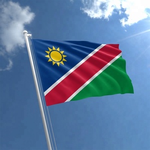 Drapeau de pays national de <span class=keywords><strong>Namibie</strong></span> professionnel de haute qualité Logo personnalisé et matériel soie/nylon pour agences de voyages - Product Image 5