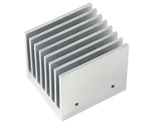 High Quality Aluminum Heatsink 40*40mm Slootting Aluminum Extrusion profile Heat sink For 50w Led Lights