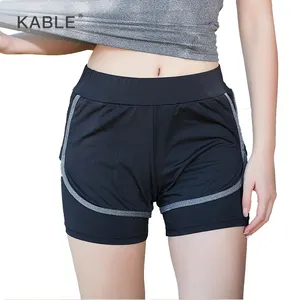 Wholesale workout shorts casual shorts fitness running shorts top quality sportswear women