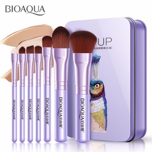 BIOAQUA Park-Juego de brochas de maquillaje, Set de pinceles de maquillaje fino, base de labios, no comer en polvo, herramientas de belleza, fabricante - Product Image 2