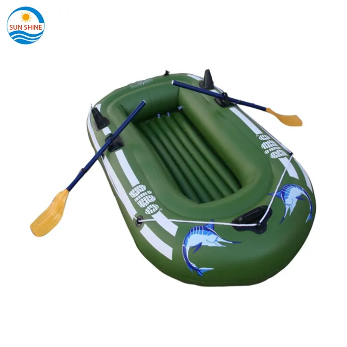 Kürekler ve pompa ile şişme balıkçı kurtarma botu caiaque barca juegos inflables kayak botu şişme bot satış