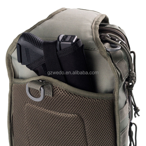 กระเป๋าคาดลำตัวแบบสะพายไหล่กลางแจ้ง Molle Tactical พร้อมช่องเก็บของแบบซ่อน กระเป๋าคาดอกสำหรับปั่นจักรยานสำหรับผู้ชาย - Product Image 5