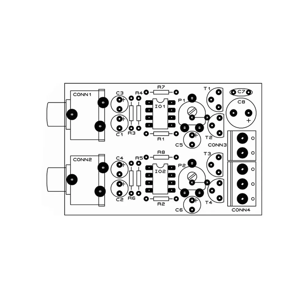 Gouden vinger goud detector pcb ontwerp fabrikant