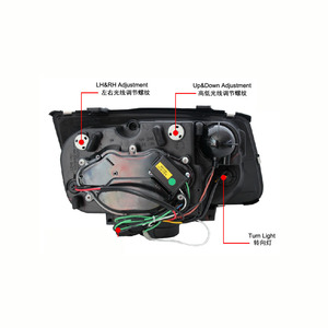 Faro Led con ojos de Ángel modificados para VW <span class=keywords><strong>Bora</strong></span> Jetta, año 1999-2005 - Product Image 5