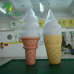 夏季广告用巨型充气冰淇淋蛋筒模型