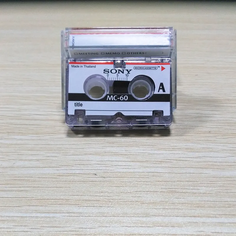Microcassette cintas de Audio en blanco, 60 minutos, 3 Pack