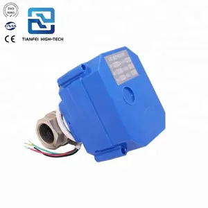 Thay thế điện từ van cơ giới bóng van 12 v dc thiết bị truyền động điện động cơ vận hành van