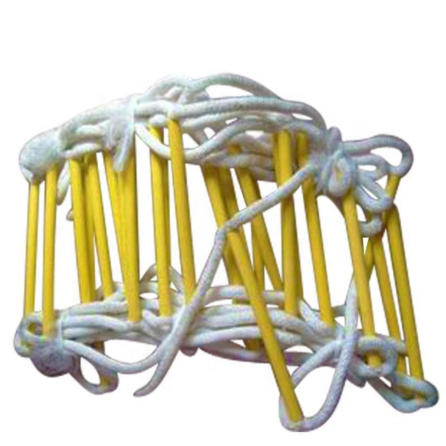 Аварийный пожарный поток, нейлоновая Резиновая Защитная веревка, лестницы