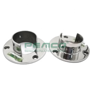 <span class=keywords><strong>Bride</strong></span> <span class=keywords><strong>de</strong></span> tuyau à fente en acier inoxydable 50,8 mm, <span class=keywords><strong>bride</strong></span> murale, base d'extrémité <span class=keywords><strong>de</strong></span> <span class=keywords><strong>tube</strong></span> à fente - Product Image 6