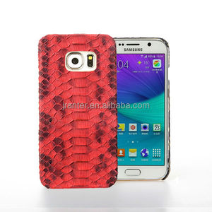 Custom 100% pitone pelle di serpente <span class=keywords><strong>per</strong></span> <span class=keywords><strong>samsung</strong></span> galaxy <span class=keywords><strong>s6</strong></span> caso bordo - Product Image 3