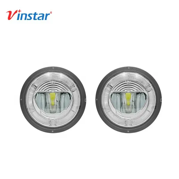 Vinstar anel de led nevoeiro drl, luz para condução em camaro 2010 2011 2012 2013