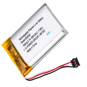 Popüler ince boyutu <span class=keywords><strong>Lipo</strong></span> Hücre 602030 3.7 V 300 mAh 1.11 Wh şarj edilebilir pil - Product Image 4