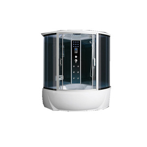 Sexy di lusso angolo installa bagno cabina doccia <span class=keywords><strong>e</strong></span> vasca combo con funzioni utili - Product Image 1