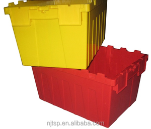 Plastic Moving Plastic Plastic Moving Boxes High Quality Reusable Plastic Moving Turnover Box Crate With Lids