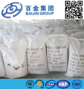70% escamas sólidas amarillas Sulfhidrato de Sodio para la minería química, tratamiento de efluentes,química de cuero,textil - Product Image 1