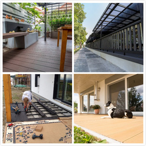 Gỗ nhựa composite <span class=keywords><strong>Hollow</strong></span> <span class=keywords><strong>joist</strong></span>/slat cho <span class=keywords><strong>WPC</strong></span> <span class=keywords><strong>decking</strong></span> sàn/Hội Đồng Quản Trị/trang trí ngoài trời - Product Image 5