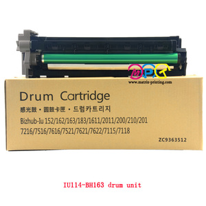 IU114 Hình Ảnh Đơn Vị, Cho Konica Minolta Bizhub Di 152 161 162 163 183 183S 210 211 220 1611 2011 7216 7220 7516 7521 7616 7622 - Product Image 1