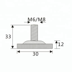 Ghế Có Thể Điều Chỉnh <span class=keywords><strong>Glide</strong></span> Chân Vít Cho Đồ Nội Thất - Product Image 3
