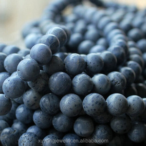 Di alta qualità 6 millimetri 8 millimetri 10mm 12mm blu corallo naturale branelli rotondi per monili che fanno (AB1507) - Product Image 2