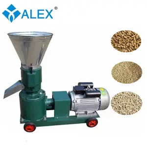 Kleine automatische huhn feed, der maschine tierfutter pellet maschine/-feed pellet mühle für verkauf