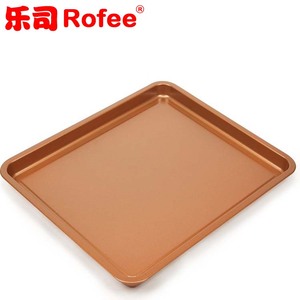 Copper Crisper Baking Tray with Elevated Mesh Crisping <strong>Grill</strong> <strong>Basket</strong> 2 Piece Set for Oven Stovetop <strong>Grill</strong> - Product Image 2