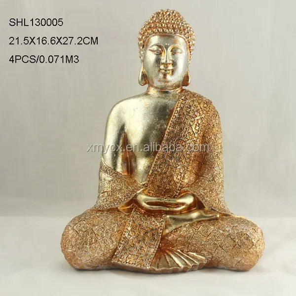 Asiático buddha estatuas para la decoración casera moderna