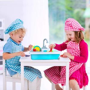 DWI Dowellin Pretend Play School Kitchen Sink Funny <strong>Washing</strong> <strong>Machine</strong> <strong>Toy</strong> With Running Water - Product Image 2