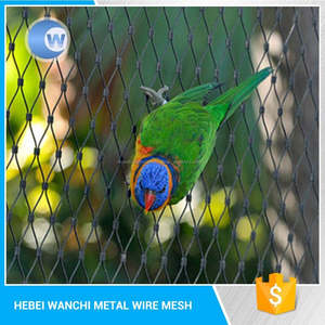 Volière Fil D'acier Inoxydable Corde Filet à Mailles Clapiers Animal Animal Clôture - Product Image 4