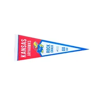 Banderín de fieltro personalizado de Wenzhou Fly, triangular, impreso, promocional